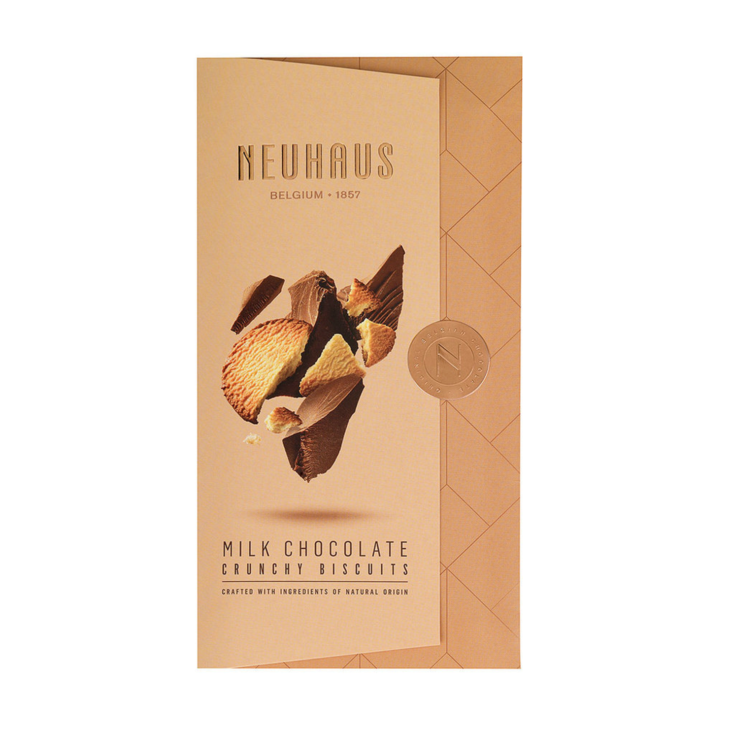 Neuhaus - Tablet Milk Chocolate - Crunchy Biscuits